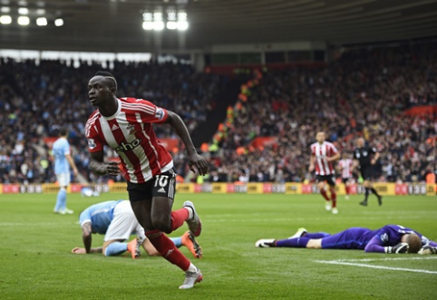 In England - S. Mane's hat-trick for Man City gates and Liverpool's failure (VIDEO)