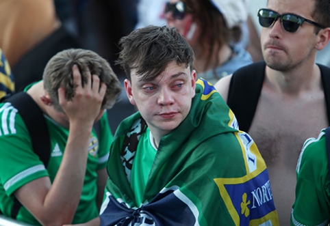 "Tragic event among Northern Ireland fans"