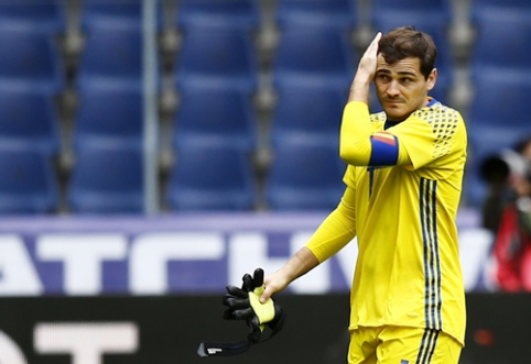 I. Casillas - the football player who has played the most matches for the national team in Europe.