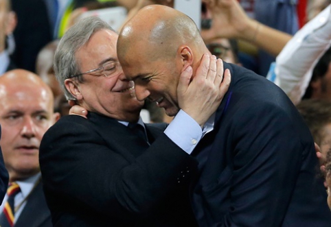 F. Perez: Z. Zidane created history at "Real" club