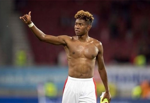 Friendly match: D. Alaba unpleasantly surprised his team's goalkeeper (VIDEO)