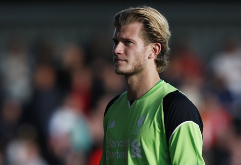 "Liverpool" or goalkeeper L. Karius will be absent for about two months