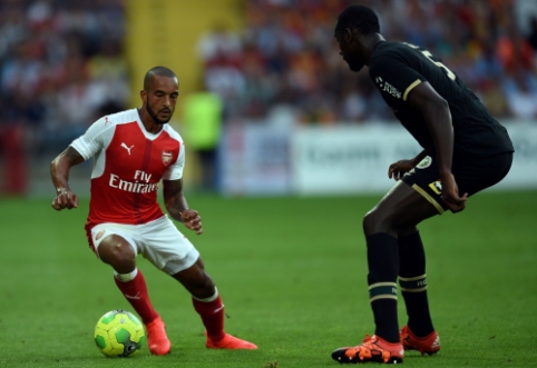 "Arsenal" started the season on equal terms with "Lens" (VIDEO)