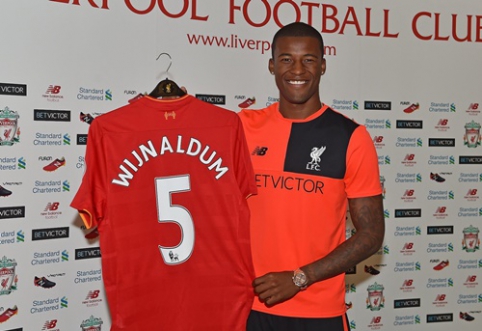 Official: G. Wijnaldum strengthens "Liverpool" club