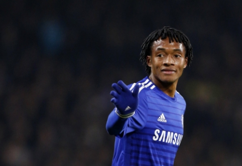 J. Cuadrado joined "Chelsea" training