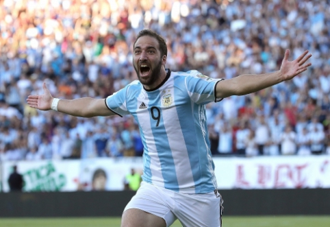 G. Higuainas announced the end of his career