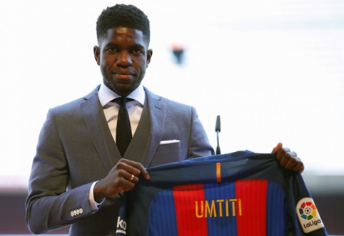 "S. Umtiti" presented on the ship: I will have to work hard to prove my worth