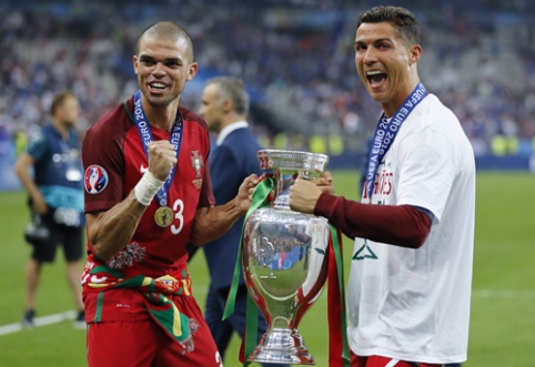 Pepe wanted to win for C. Ronaldo, he dedicated the victory in the final to immigrants