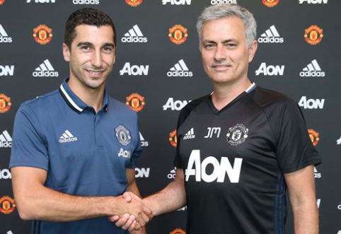 "United" officially introduces H. Mkhitaryan: it is a dream come true for me.