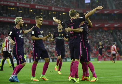 "Barcelona" narrowly defeated "Athletic" (VIDEO)