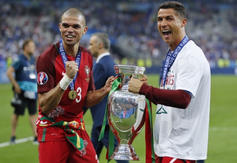 C. Ronaldo: Pepe was the best player of the European Championship