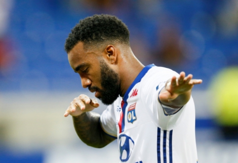 "A. Lacazette's double brings second victory to Lyon club"