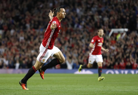 Z. Ibrahimovic's double brought victory against "Southampton" (VIDEO)