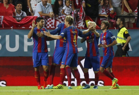 In the first Spanish Super Cup match - victory of "Barcos" (VIDEO)