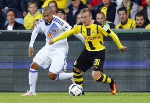 "Borussia" played a draw with "Sunderland" (VIDEO)