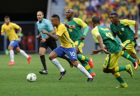 Olympic football: Brazilians failed to defeat the PAR national team playing with ten players (VIDEO)