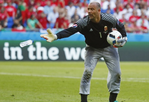 Hungarian football legend G. Kiraly ends his national team career (VIDEO)