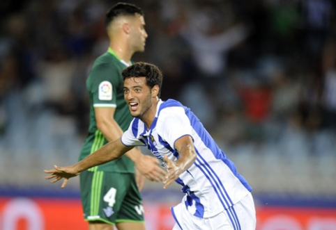 "Real Sociedad" defeated "Real Betis" at home (VIDEO)