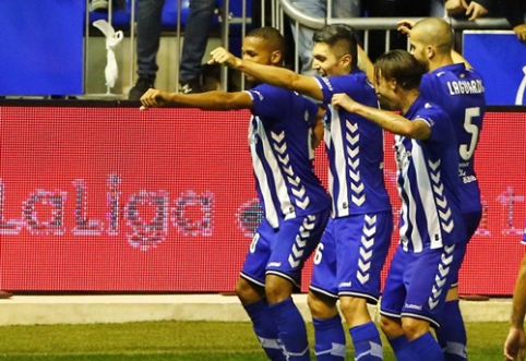 In Spain - the victory of the Second League newcomer "Alaves" club (VIDEO)