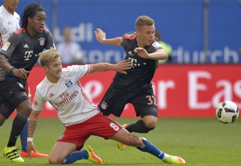 "Bayern" only broke "Hamburger" at the end of the match (VIDEO)