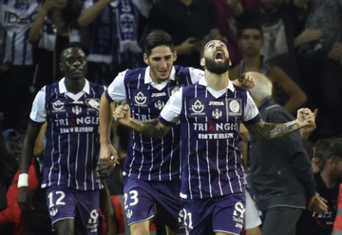 PSG lost to second place "Toulouse" (VIDEO)