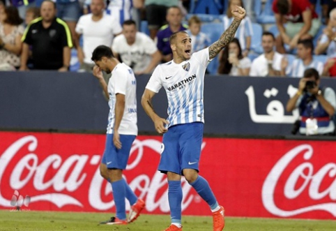 "Malaga" celebrates first victory in Seville derby - "Sevilla" victory (VIDEO)