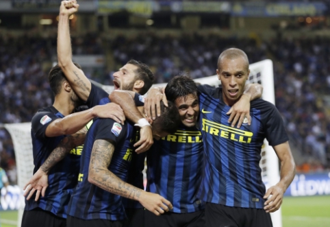 "Inter" came back after a missed goal and defeated "Juventus", M. Badelj's shot shook "Roma" (VIDEO)