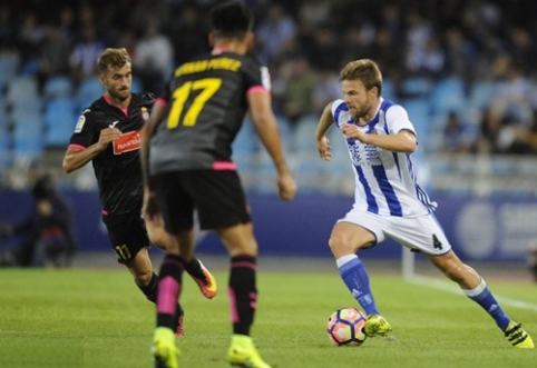 In Spain - "Real Sociedad" and "Espanyol" draw (VIDEO)