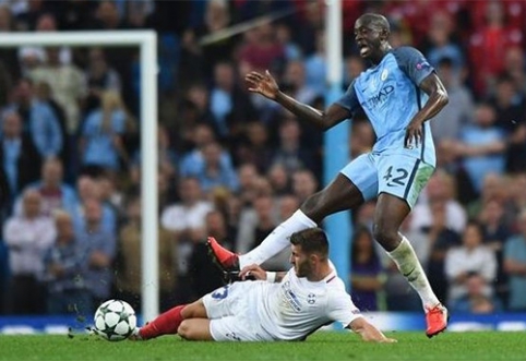 J. Guardiola's verdict on Y. Toure: left out of the Champions League squad