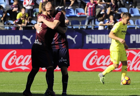 "Eibar" crushed "Villarreal", "Las Palmas" erased a three-goal deficit and snatched a draw (VIDEO)