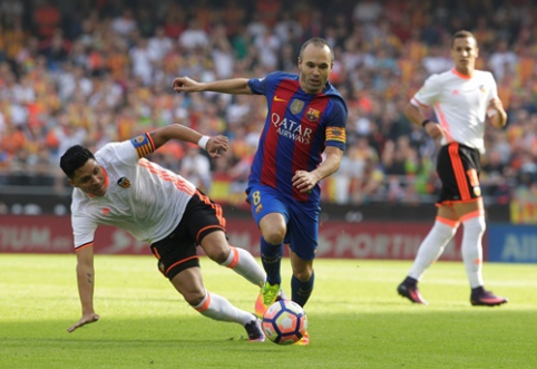 A. Iniesta misses eight weeks of matches