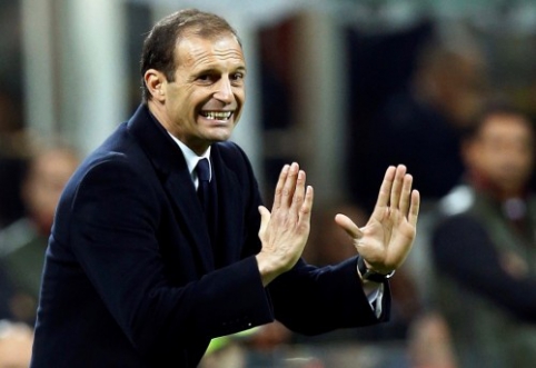 After the defeat M. Allegri was angry with "Milan" players.