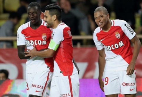 "Monaco" scored six goals against "Montpellier" gates (VIDEO)