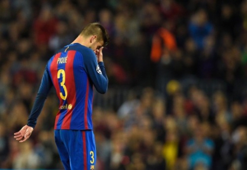 G. Pique misses three weeks of matches, J. Alba - two