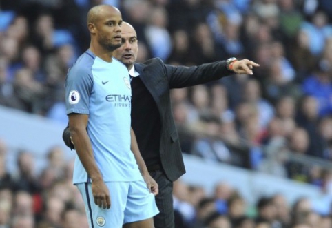 P. Guardiola: "Man City" needs Kompany