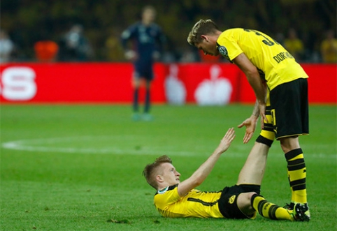 "Borussia" received some joyful news: M. Reus finally returned to training.