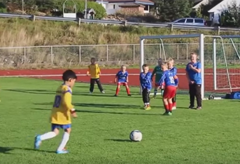 "Juventus" thrilled by the skills of a 10-year-old immediately offered a contract (VIDEO)