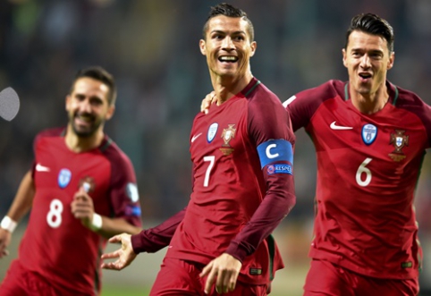 WC Qualifiers - C. Ronaldo's "poker" and easy victories for Belgium and France (VIDEO)