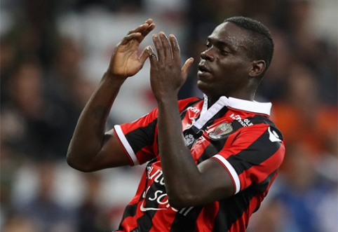 M. Balotelli is causing a scene again: damaged his agent's car