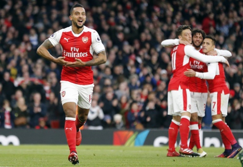 "Arsenal" defeated "Bournemouth", "Watford" fell to "Stoke" (VIDEO)