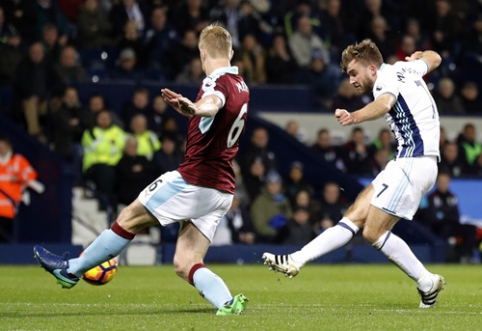 "Premier" league: "West Brom" left no hope for "Burnley" team