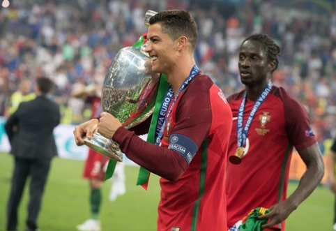 An exclusive video of Cristiano Ronaldo appeared after triumph in the European Championship (VIDEO)