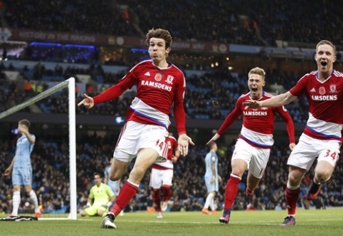 "At the end of the match," Man City "released a victory against" Middlesbrough "(VIDEO)