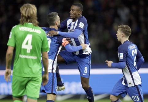 In Germany - S. Kalou's "hat-trick" and Hertha's stunning victory (VIDEO)