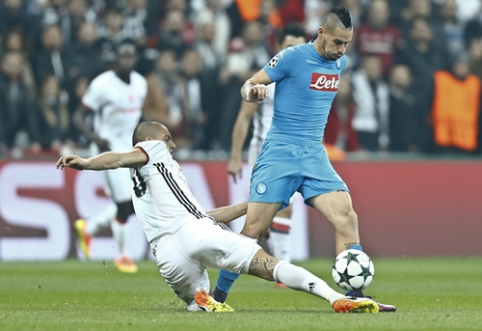 Great goal by M. Hamšik secured "Napoli" victory against "Besiktas" (VIDEO)