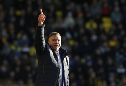 In S. Allardyce's debut matches - draws between "Watford" and "Crystal Palace" clubs (VIDEO)