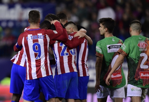 "Atletico" and "Villarreal" progressed to the next stage of the King's Cup"