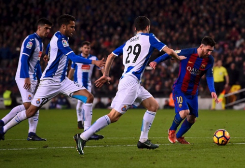 L. Messi worked miracles, and "Barcelona" achieved victory in the city derby (VIDEO)