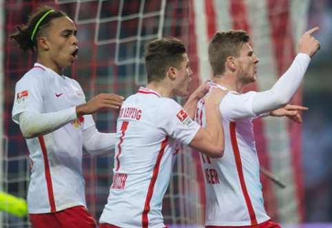 "Bundesliga": "Leipzig" beats "Hertha" and returns to first place (VIDEO)