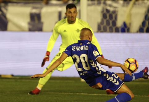 "Alaves" celebrated victory in the Spanish league (VIDEO)